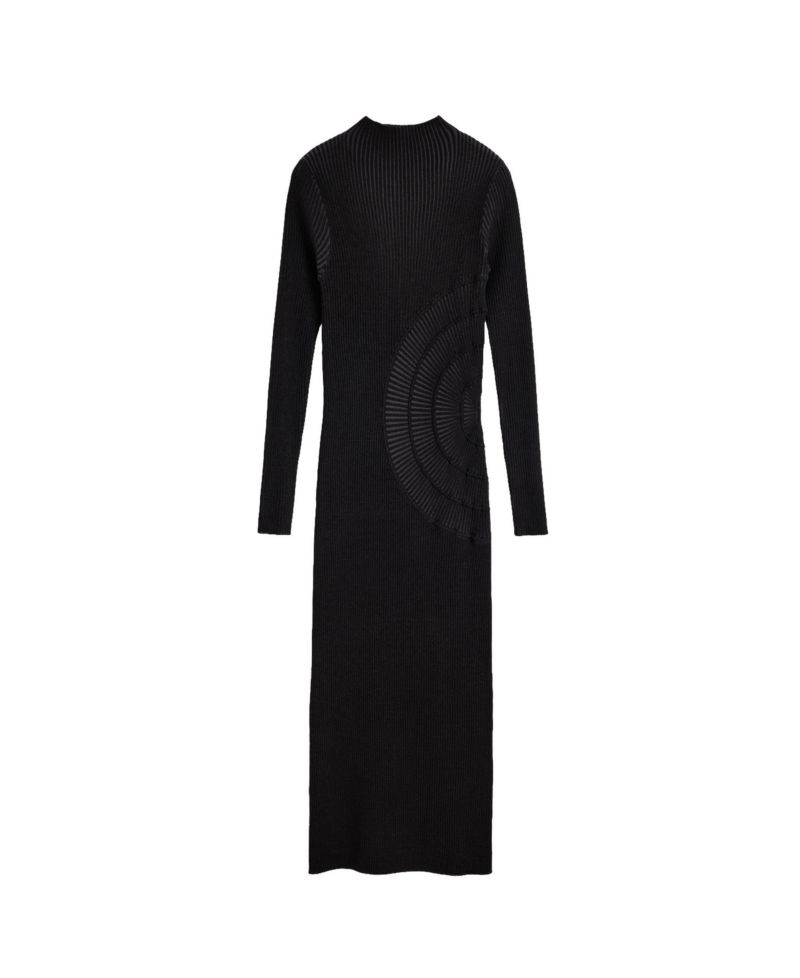 Women's Shimmering knit midi dress
