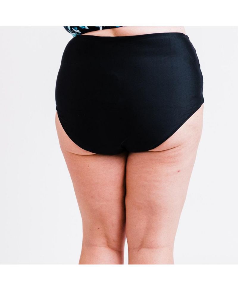 Plus Size High-Waisted Bikini Bottom