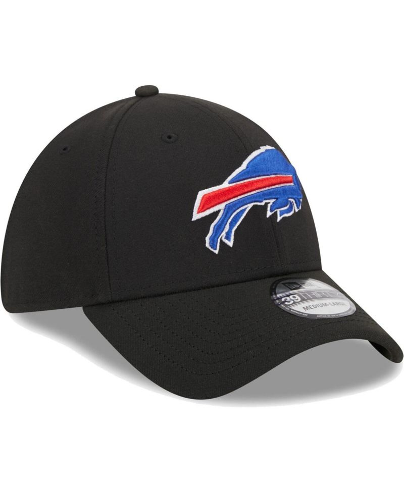 Men's Black Buffalo Bills Main 39THIRTY Flex Hat
