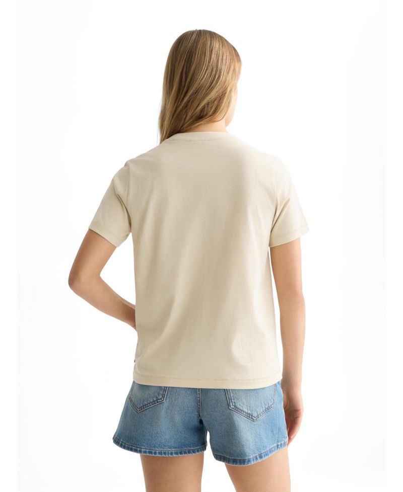 Women's 's Tops and Tees for Embroidered Artwork Regular-Fit T-Shirt