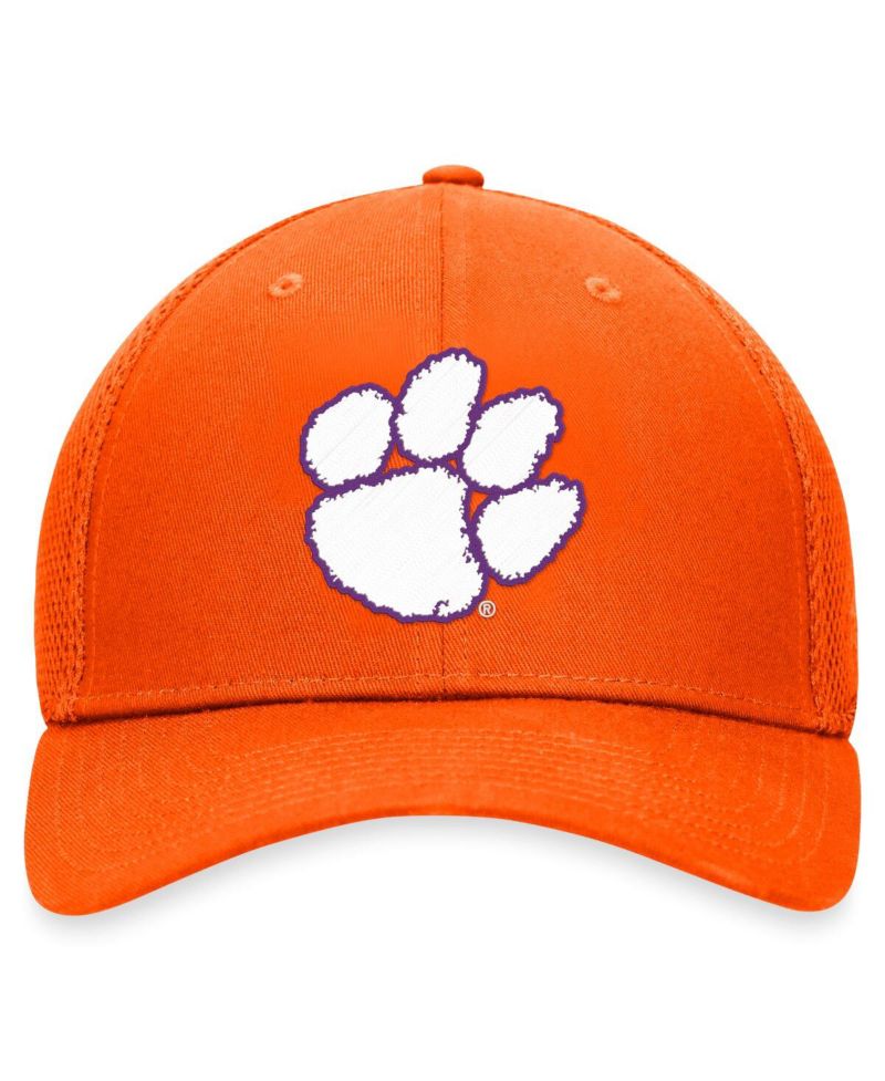 Men's Orange Clemson Tigers Spacer Flex Hat