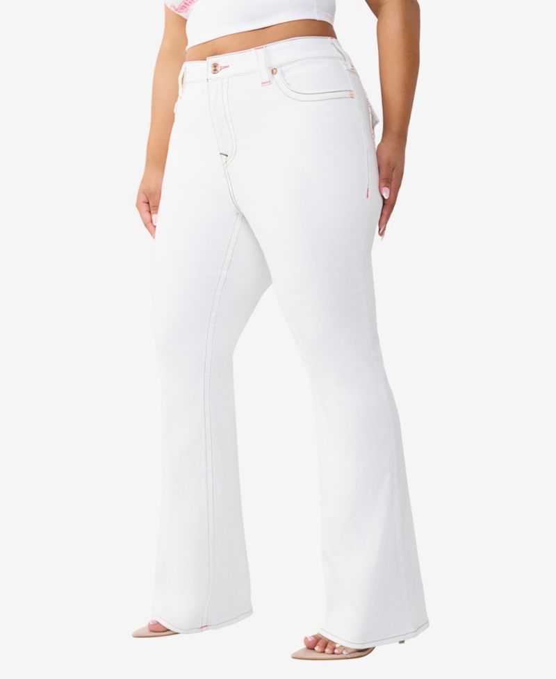 Plus Size Becca Bootcut Flap Jeans