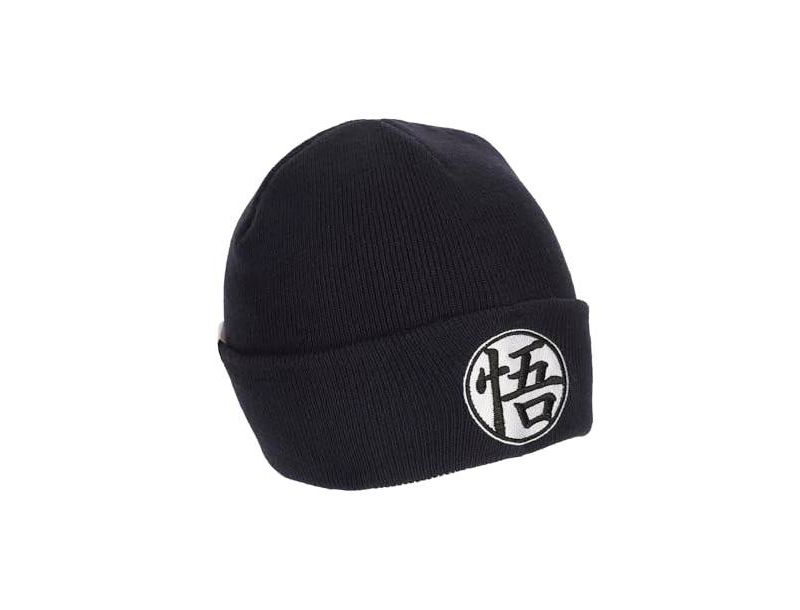 Men's Goku Symbol Embroidery On Acrylic Knit Standard Cuff Beanie