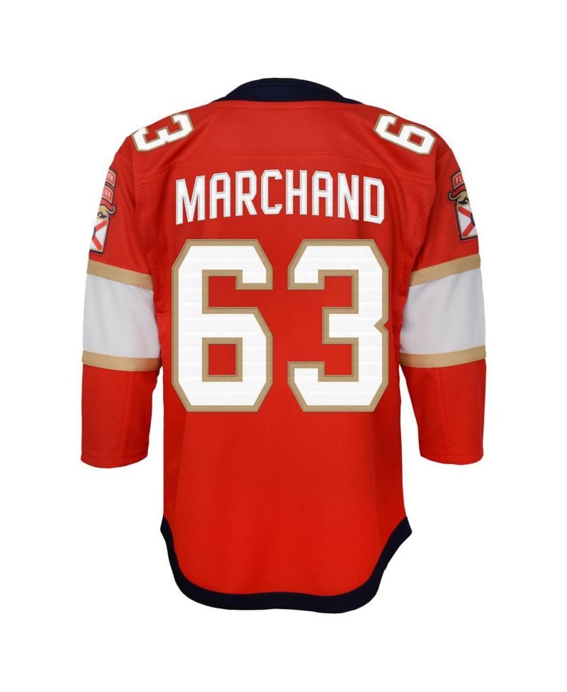 Big Boys and Girls Brad Marchand Red Florida Panthers Premier Player Jersey