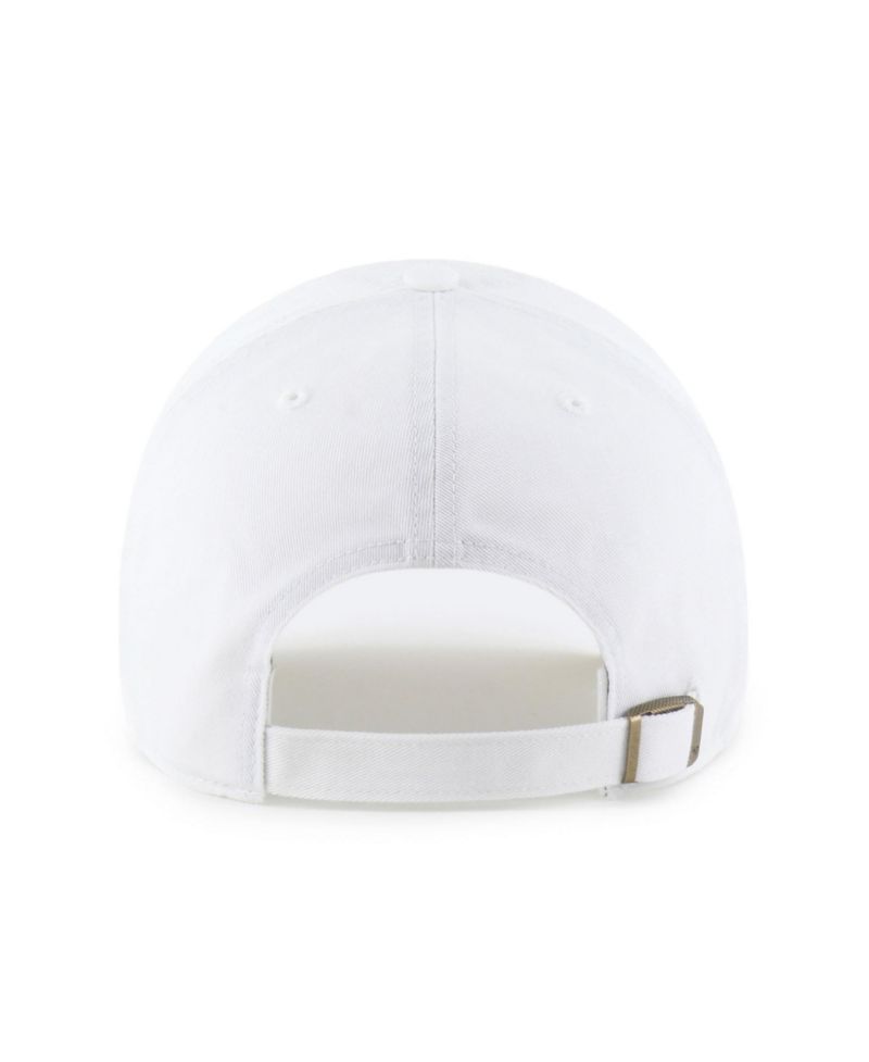 Men's '47 White Tennessee Titans American Flag Clean Up Adjustable Hat