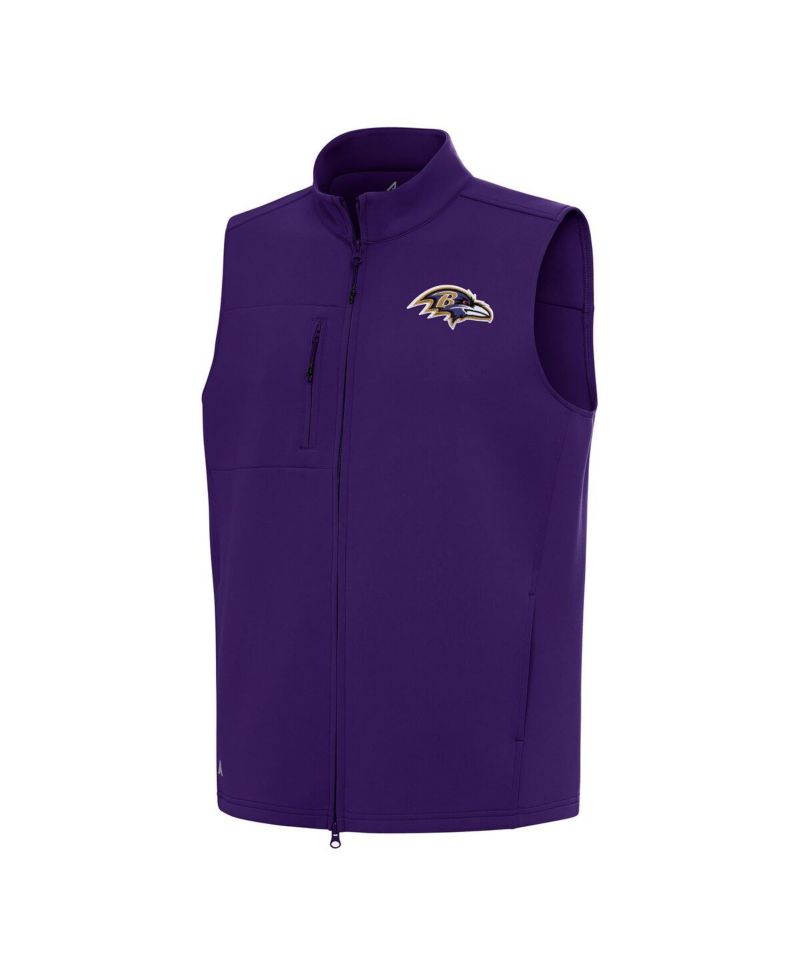 Men's Purple Baltimore Ravens Demand Full-Zip Vest