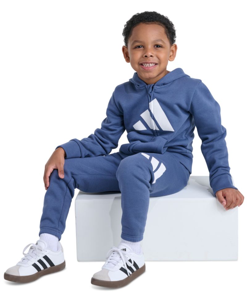 Boys' 2T-7 Long-Sleeve Full-Zip Jacket and Pants, 2-Piece Set