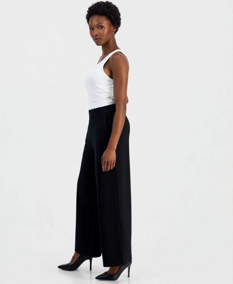 Petite Wide-Leg Pants