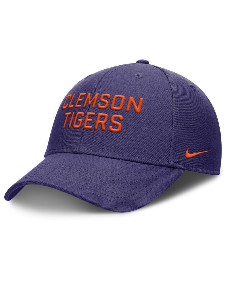 Men's Purple Clemson Tigers Rise Practice Adjustable Hat