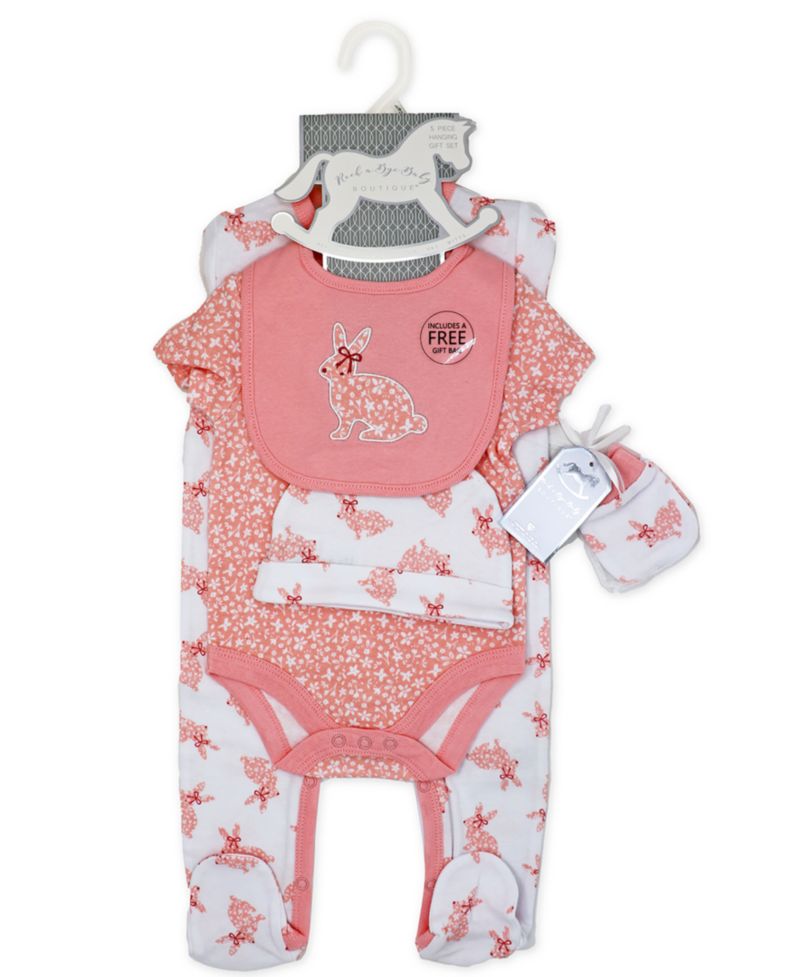 Baby Girls Layette Gift Bag Set