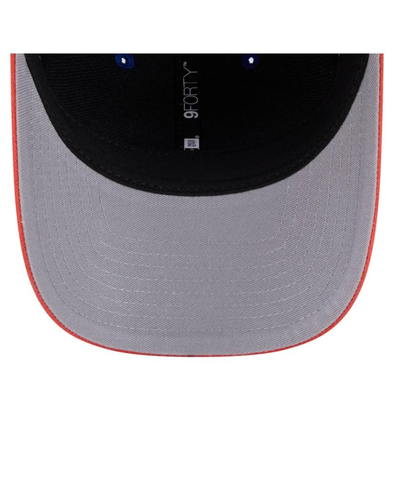 Men's Royal/Orange New York Mets Team Loyal 9FORTY M-Crown Adjustable Hat