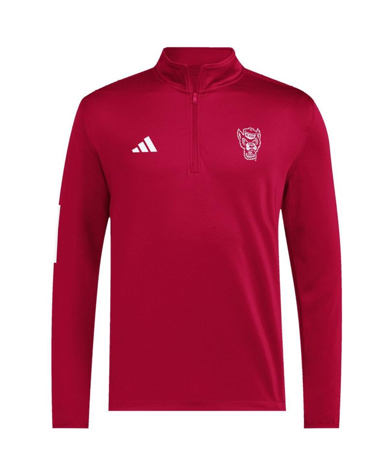 Men's Red NC State Wolfpack Strategy Half-Zip Golf Jacket