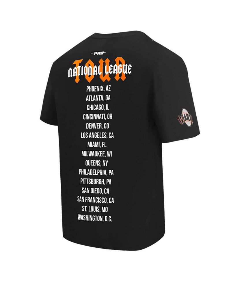 Men's Black San Francisco Giants Oversized City Tour T-Shirt