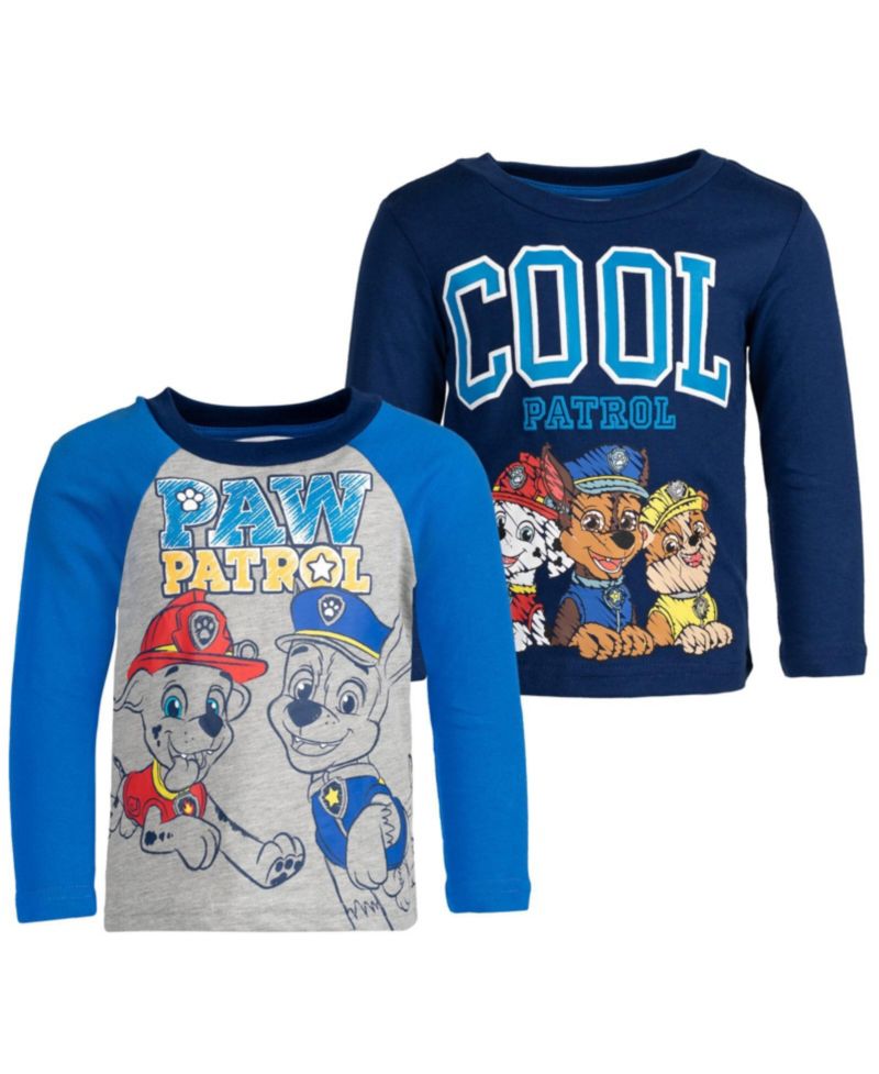 Big Boys Marshall 2 Pack Long Sleeve Graphic T-Shirt