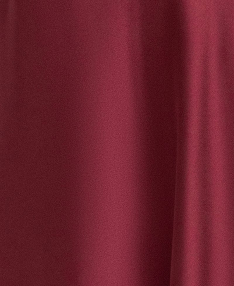 Women's Francesca Halter Ruched Satin Long Dress