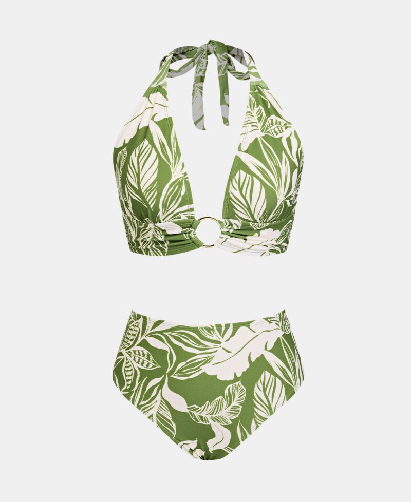 Women's Halter Tie Bikini Set