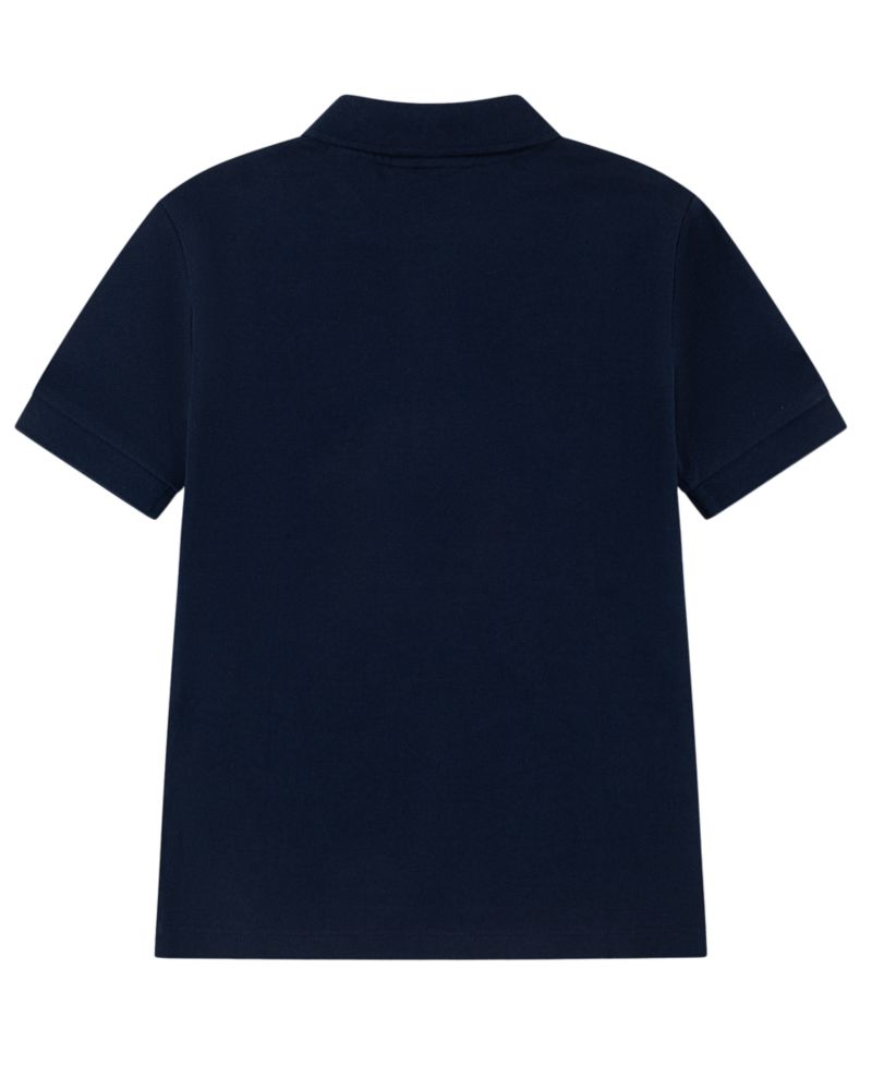 Boys' 10-16 Short-Sleeve Chest Stripe Polo Shirt