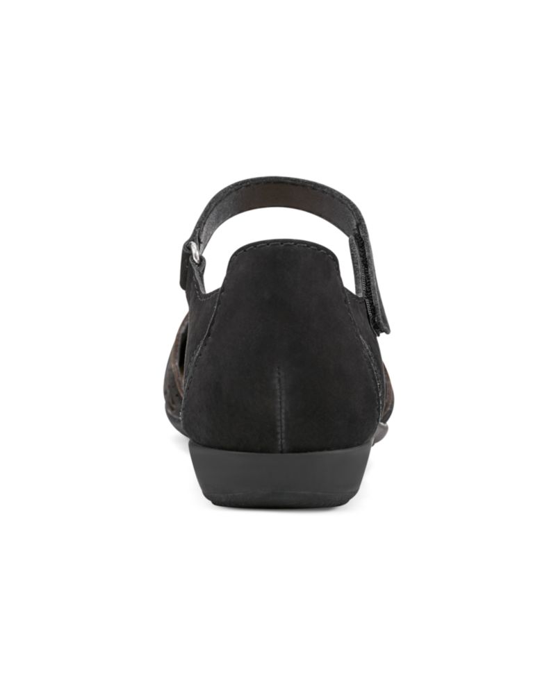 Women's Bronnie Perforated Two-Piece Flat Sandals