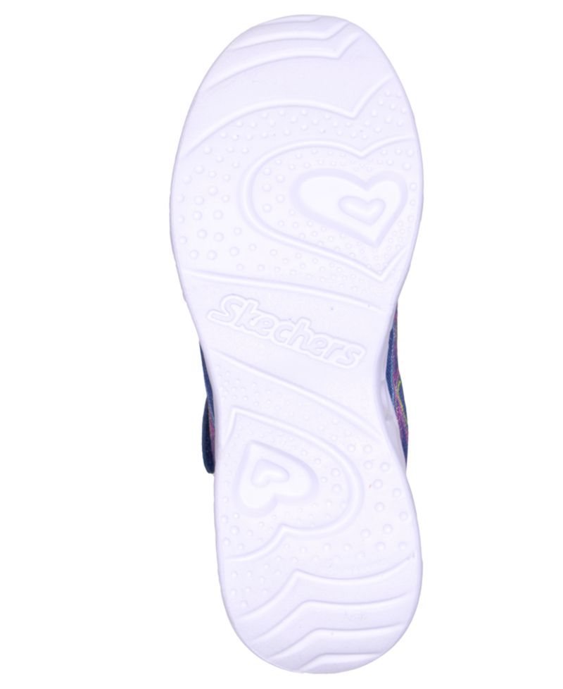 Кроссовки с застежкой-молнией Little Girls Heart Lights - Bubble Love Light-Up от Finish Line