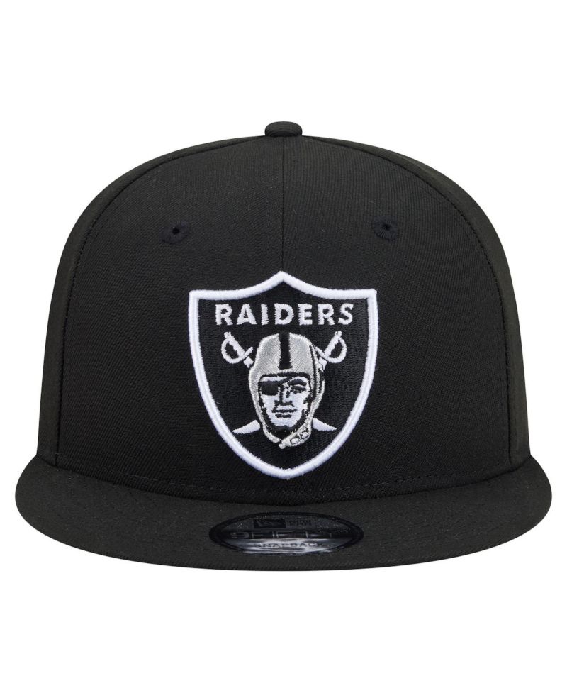 Men's Black Las Vegas Raiders 9FIFTY Snapback Hat