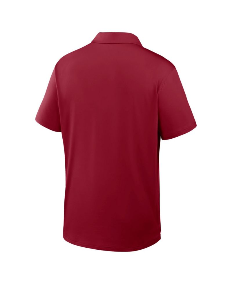 Men's Crimson Oklahoma Sooners 2026 Sideline Tour Dri-FIT Polo Shirt