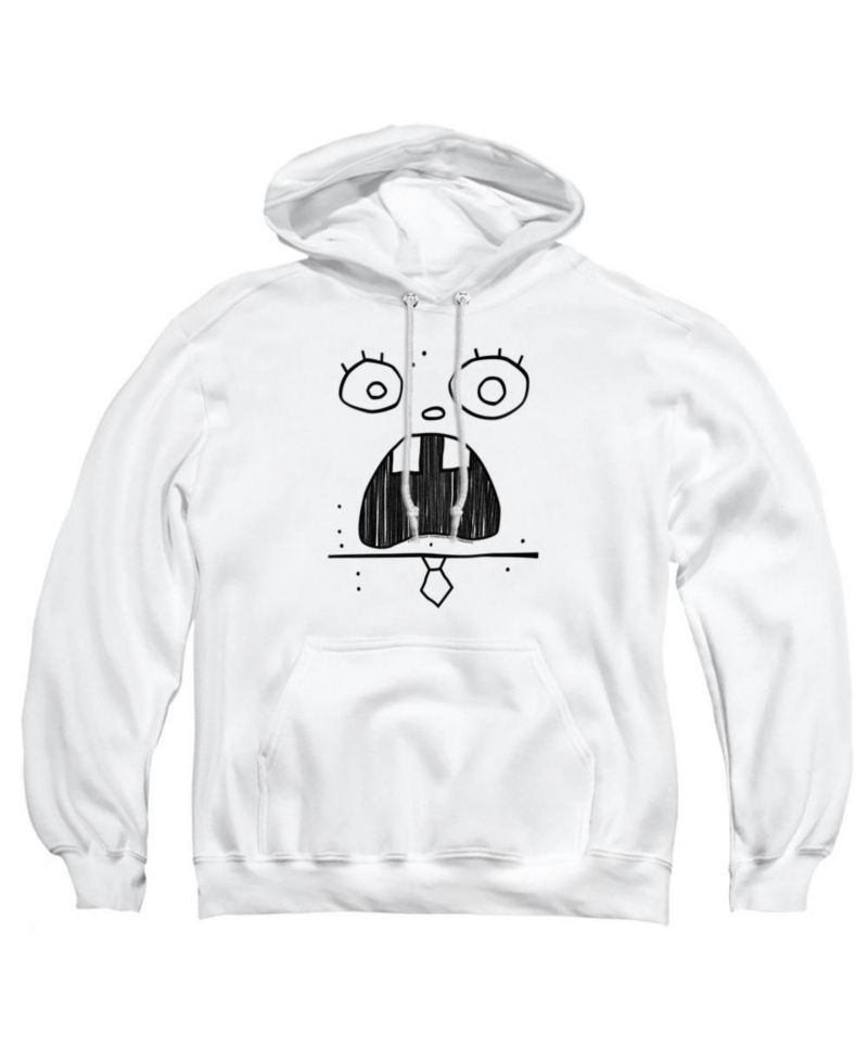 Men's Doogle Face Graphic Pull-Over Hoodie