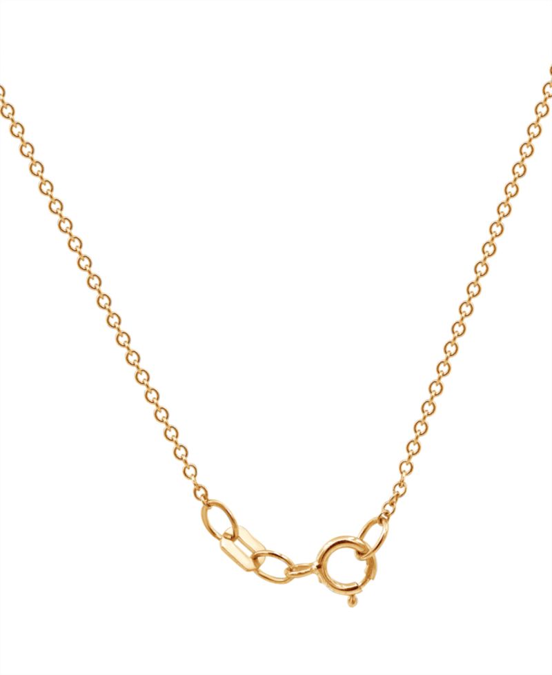 Certified Lab Grown Diamond Solitaire 18" Pendant Necklace (3 ct. t.w.) in 14k Gold