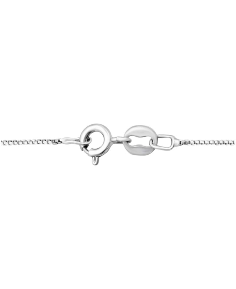 Black Diamond (1/6 ct. t.w.) & White Diamond Accent Ladybug 18" Pendant Necklace in Sterling Silver or 14k Gold-Plated Sterling Silver