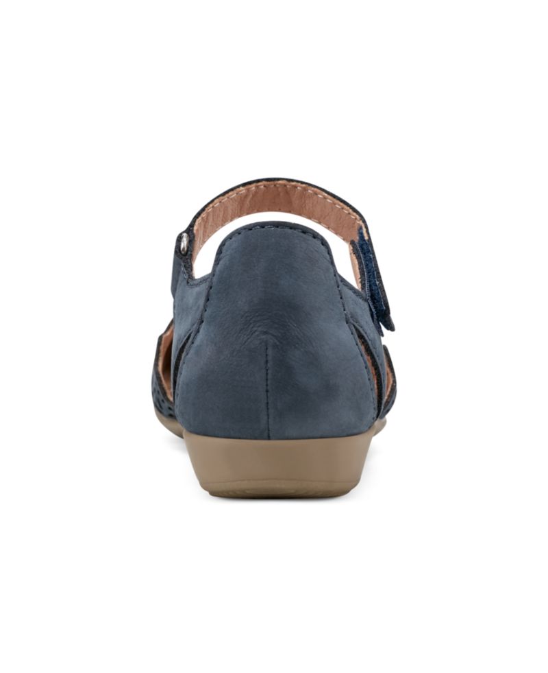 Women's Bronnie Perforated Two-Piece Flat Sandals