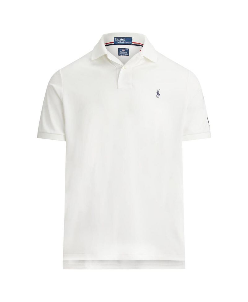 Men's Team USA Stretch Mesh Polo Shirt