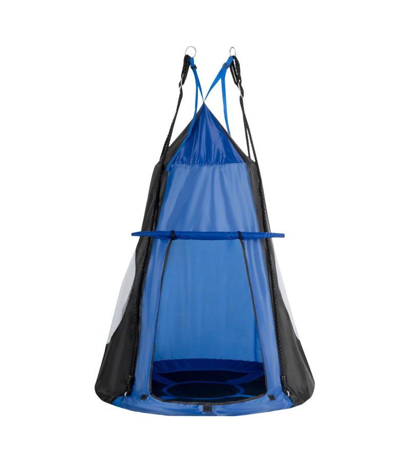 Boys 2-in-1 40 Inch Hanging Chair Detachable Swing Tent