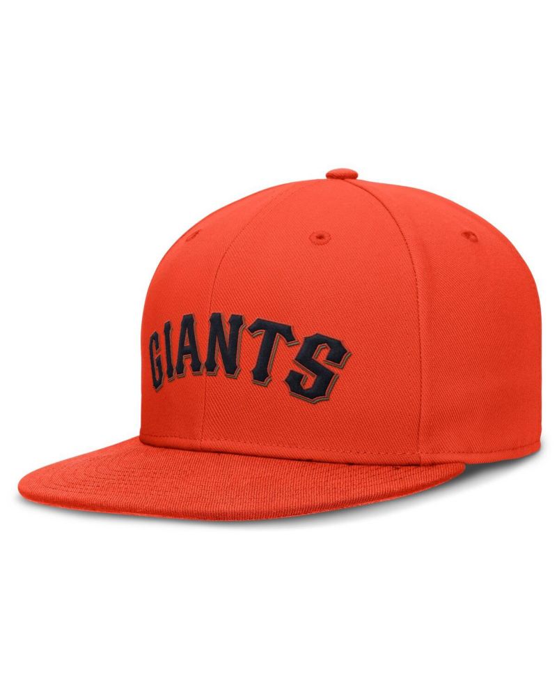 Men's Orange San Francisco Giants True Performance Fitted Hat