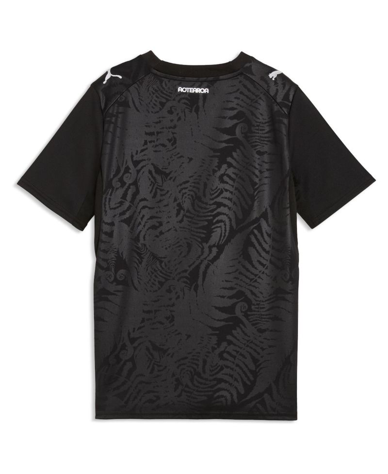 Big Boys and Girls Black New Zealand National Team 2026 Home Replica Jersey