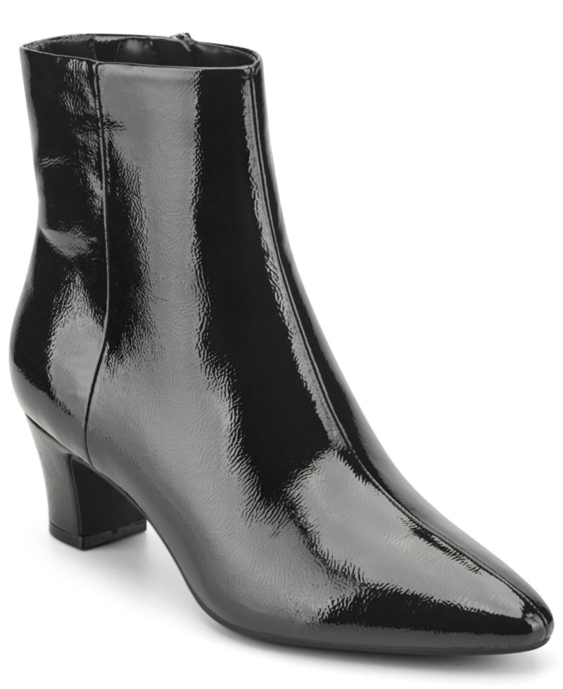 Women's Isra eFlex Tapered Block Heel Dress Booties