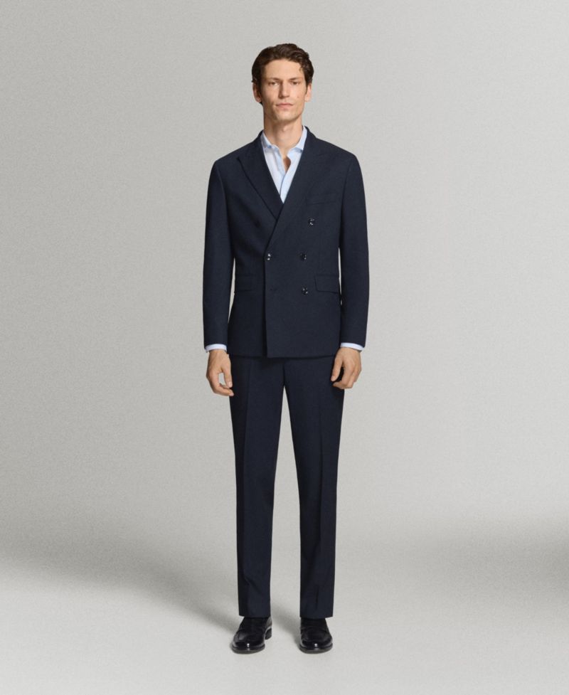 Men's Monaco Slim-Fit Suit Pants