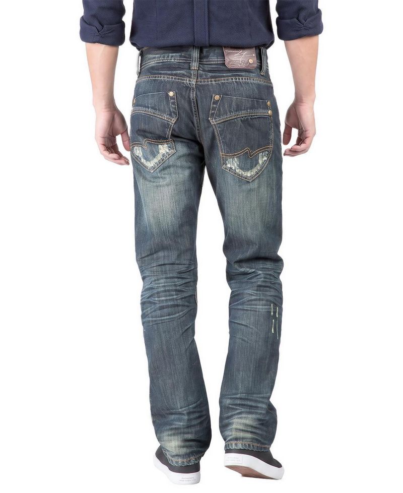 Men's Justin Relaxed-Straight Handcrafted-Vintage Jeans