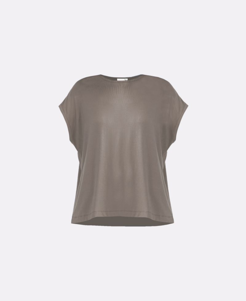 Women's Relaxed Tee in Earth Grey