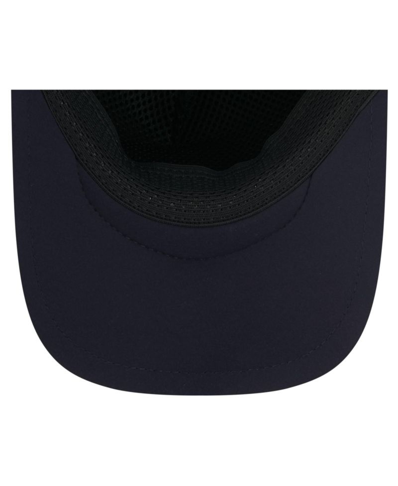 Men's Navy Houston Texans 2026 Sideline Apex 9FORTY Adjustable Trucker Hat