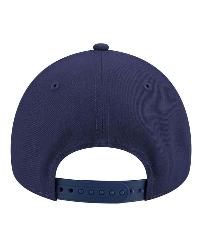 Big Boys and Girls Navy Milwaukee Brewers 9FORTY A-Frame Adjustable Hat