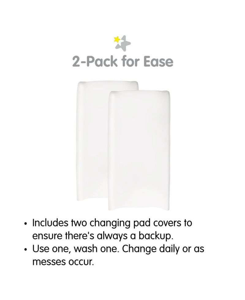 Waterproof Cover, For 32" x 16" Changing Pad (2-Pack))