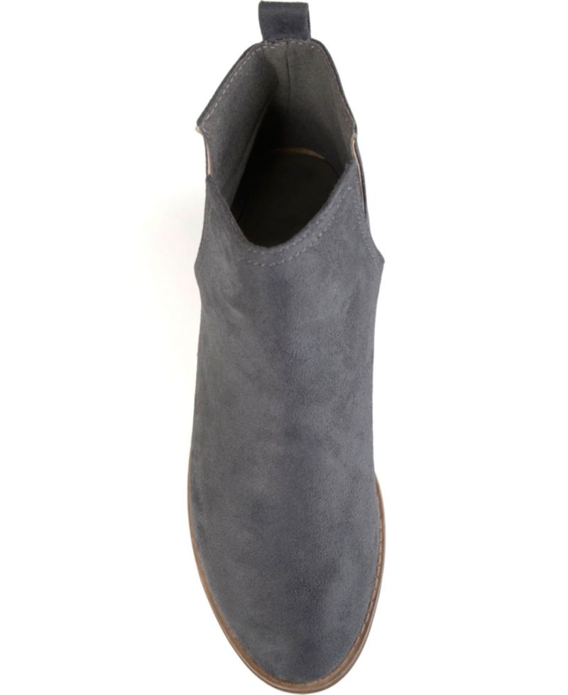 Women's Rimi Notched Ankle Stacked Heel Booties