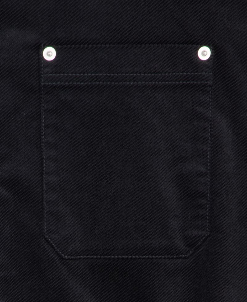 Men's Relaxed-Fit Twill Zip-Front Hoodie