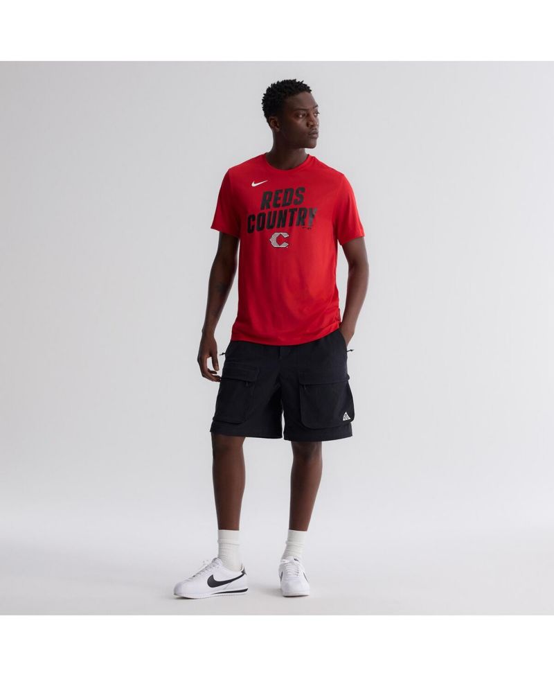 Men's Red Cincinnati Reds 2026 City Connect Team Phrase Script Dri-FIT T-Shirt
