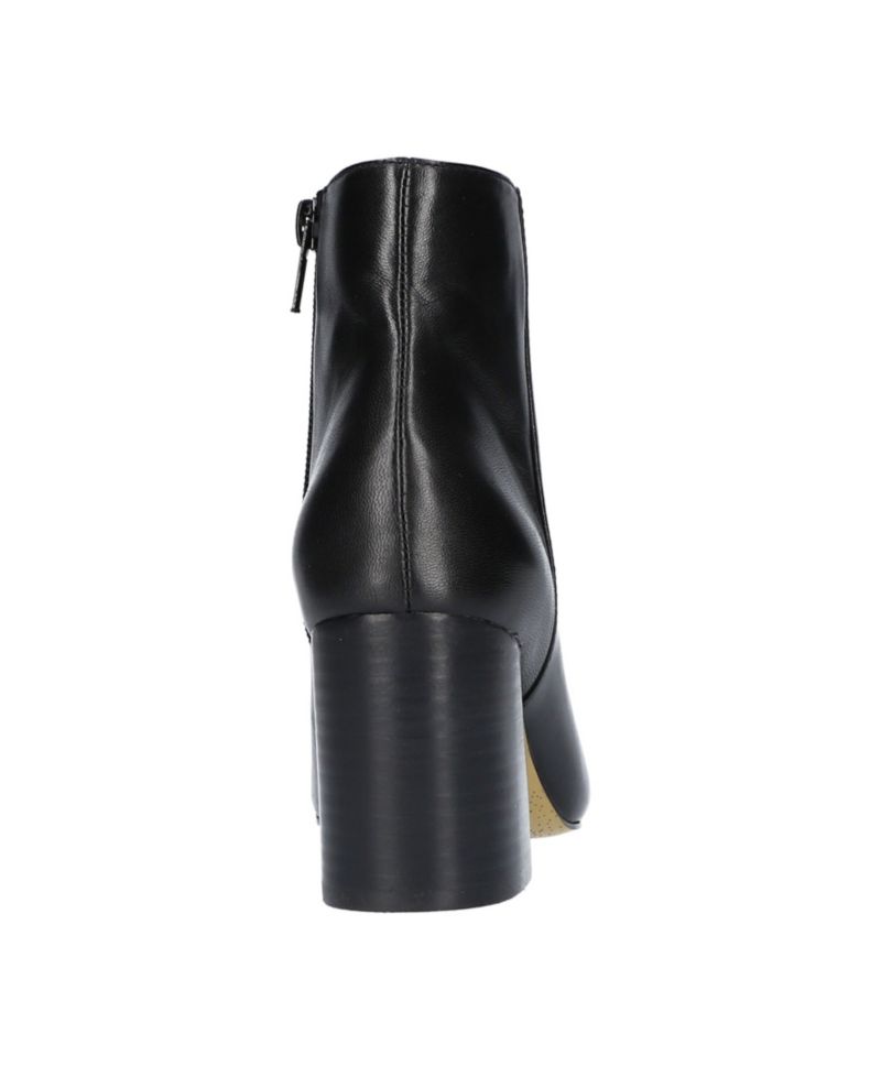 Square Toe Ankle Boots