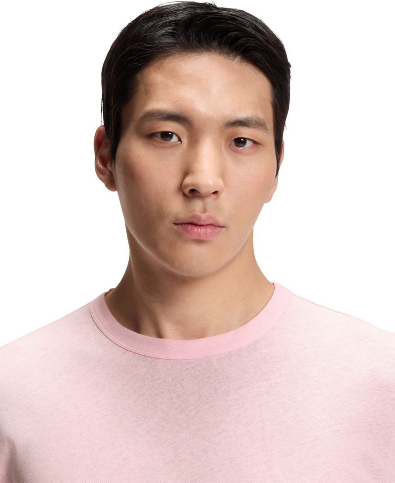 Men's Cotton Linen Regular-Fit T-Shirt