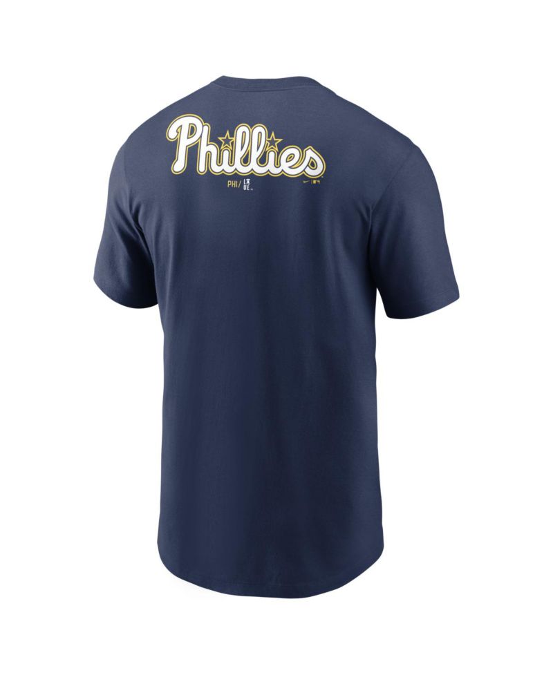 Men's Navy Philadelphia Phillies City Connect 2-Hit T-Shirt