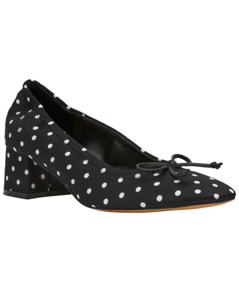 Women's Coretta Block Heel Ballet Pumps