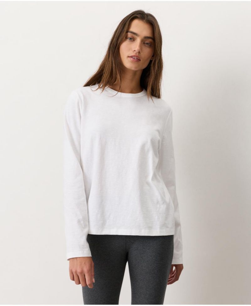 Women's Cotton Slub Organic Long Sleeve Tee