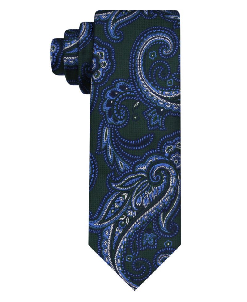 Men's Textured Paisley Classic Tie