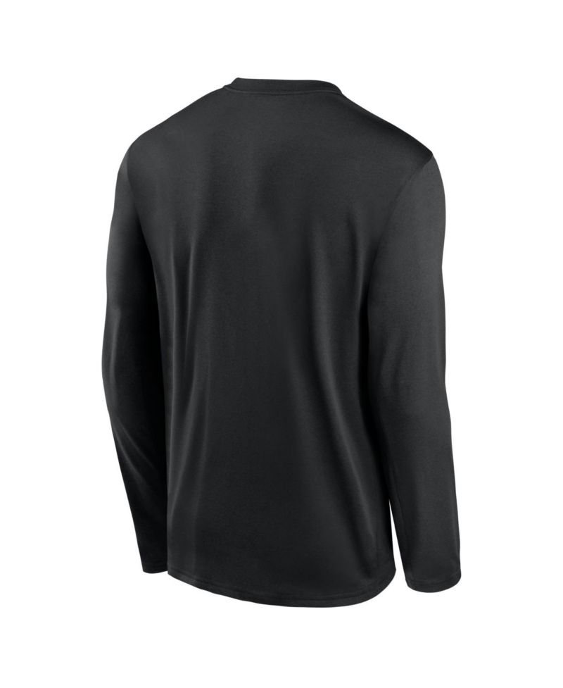 Men's Black Los Angeles Dodgers Authentic Collection Legend Dri-FIT Long Sleeve T-Shirt